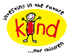 KIND logo, investing in the future of our children
