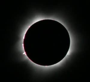 Total solar eclipse April 2023